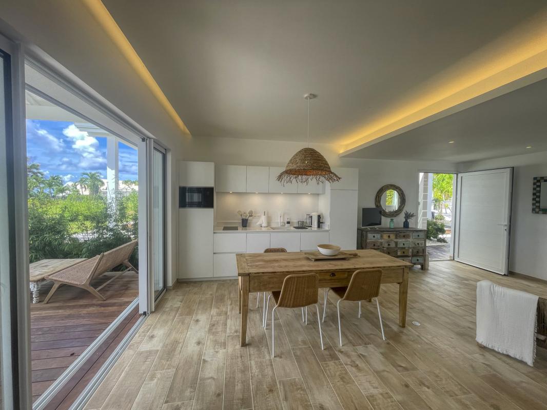 10.Location villa piscine vue mer St François Guadeloupe_Cuisine